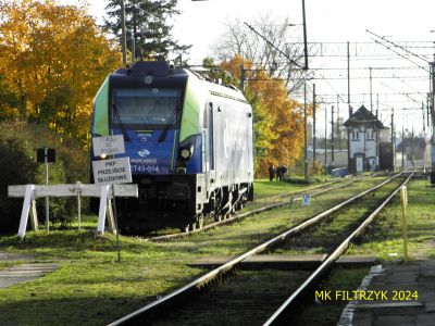 ET43 - 014 w Słupsku
Słowa kluczowe: et43, pkp, cargo