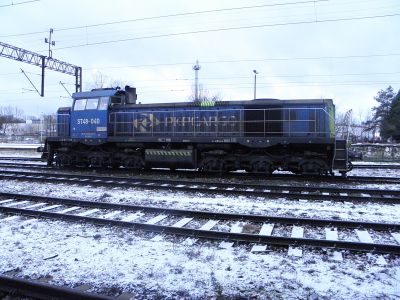 ST48 040 odpoczywa w Białogardzie
Słowa kluczowe: st48, cargo